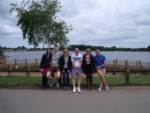 Tattershall Lakes Log Cabin May 2014 Family Grass