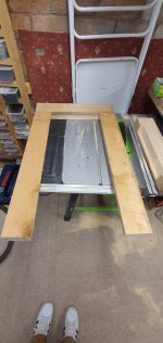 Test Fit Making The Frame Magic Mirror Dec 2020