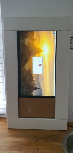 Testing Wiring Magic Mirror Progress Sept 2021