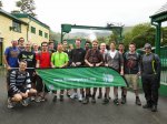 The Group Bottom Racing The Train Snowdon Sept 2013