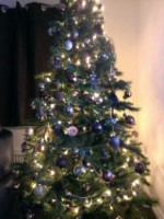 Upstairs Christmas Tree 2014
