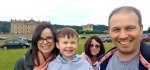 Us With House Chatsworth House August 2021
