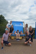 Warner Family Giant Seat Sunday Legoland July 2019
