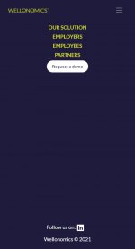 Wellonomics - Menu Mobile